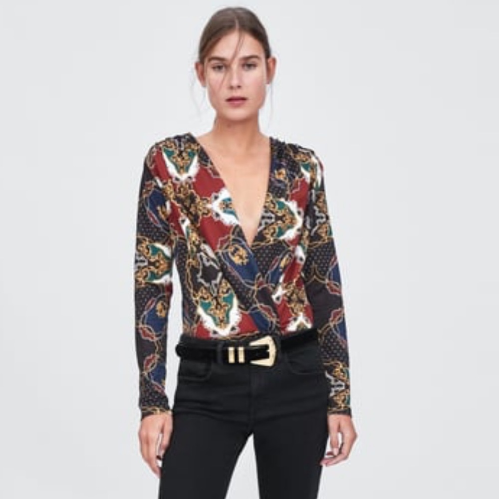 ZARA WRAP BODYSUIT